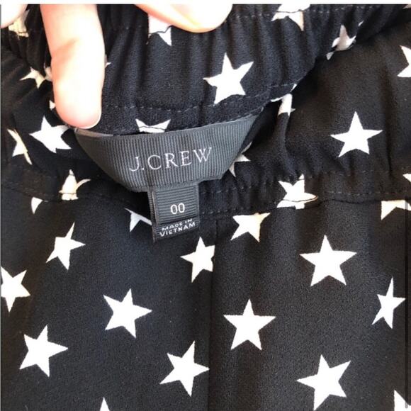 J.Crew Star Printed Tie Waist Pants - Picture 8 of 8